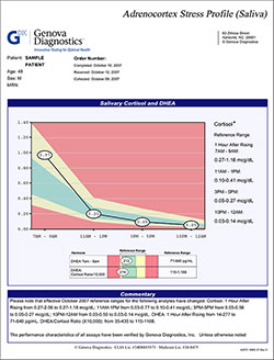 Adrenal Fatigue Test – Diurnal cortisol and DHEA check– Verisana Lab